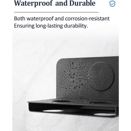 Hair Dryer Holder Wall Mount for Dyson Supersonic Airwrap Hair Dryer, Metal Blow Dryer Stand Attachments Storage for Bathroom and Salon, Black