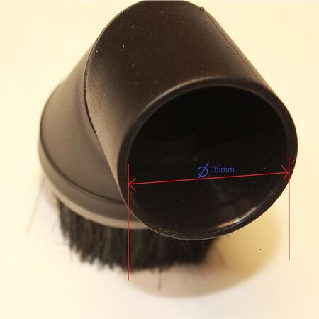 Dusting Brush Swivel 35mm Compatible Miele S Series Vacuum Cleaners SSP10 Type 07132710 Cleaning Attachment Tool Black