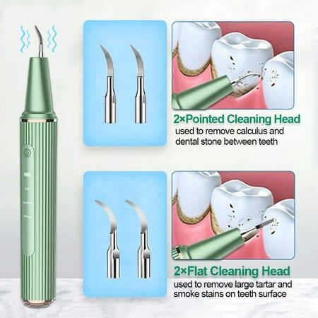 Ultrasonic Tooth Cleaner Visual Electric Dental Scaler Calculus Remover Teeth Whitening Plaque Stain Cleaner