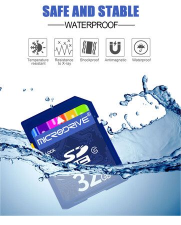 32GB Class 10 SDHC Memory Card high quality flash memory