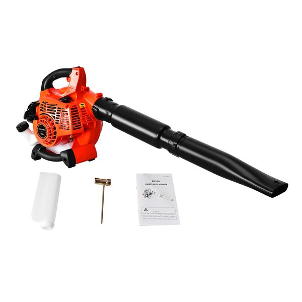 Petrol Leaf Blower 2 Stroke 26CC Cordless Hand Held Garden Lawn Yard Snow Dust Debris Blowing Machine