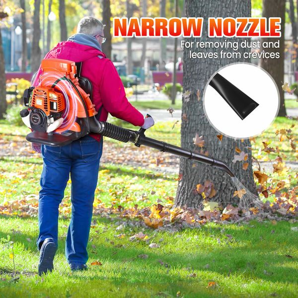 Petrol Leaf Blower Backpack 4 Stroke 38CC Cordless Grass Garden Lawn Yard Dust Debris Blowing Machine