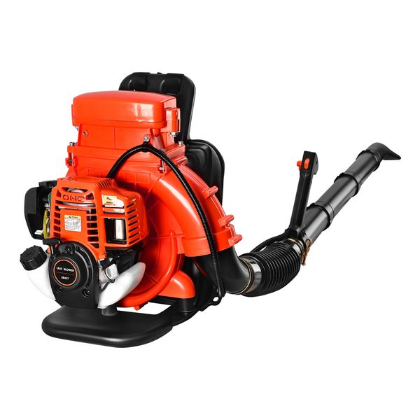 Petrol Leaf Blower Backpack 4 Stroke 38CC Cordless Grass Garden Lawn Yard Dust Debris Blowing Machine