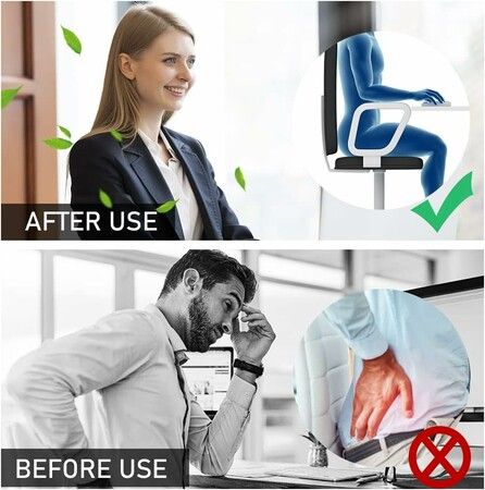 Ergonomic Foot Rest Under Desk, Adjustable Height Office Foot Rest for Under Desk at Work, Foot Rest Under Desk