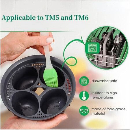 Egg Boiler 4 Eggs Poacher - Thermomix Accessories For TM5 TM31 TM 6 Kitchen Accessory