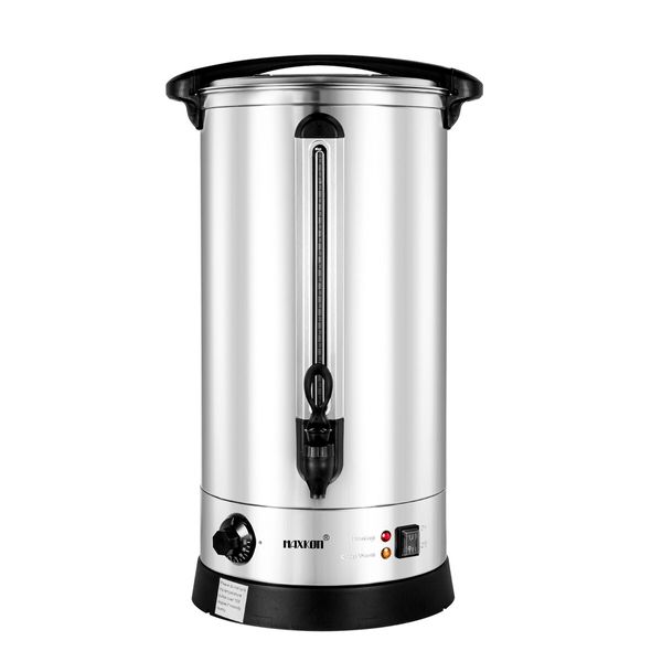 Maxkon 27L Water Dispenser Urn Instant Hot Cold Coffee Maker Tea Kettle Machine Commercial Home Stainless Steel with Tap