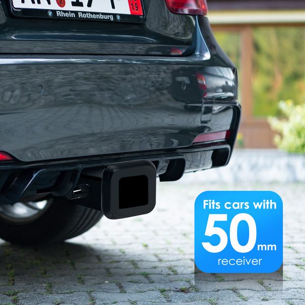 Adjustable Tow Bar Heavy Duty Car Caravan Vehicle Boat Drop Towing Ball Mount Tongue Trailer Hitch Receiver 4000kg 4WD