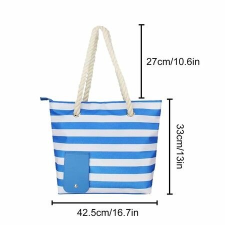 Beach Wine Tote Bag,Wine Cooler Bag Leakproof Insulated Purse Carrier with Spout Hidden Compartments,Holds 2 bottles of Wine for Travel,BYOB Restaurant,Party,Dinner