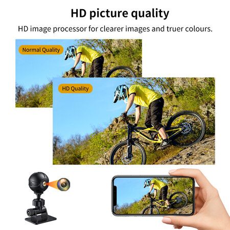 Mini Wifi Wireless Security Camera IR Night Vision Monitoring Remote Monitor Video Surveillance Smart Home Outdoor Sports Aerial Camera