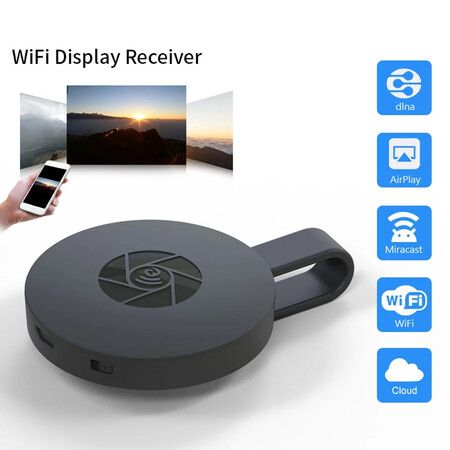1080P Wireless HDMI Dongle Display Receiver Wireless TV Screen Mirror Display TV Cast Display For IOS Android Windows