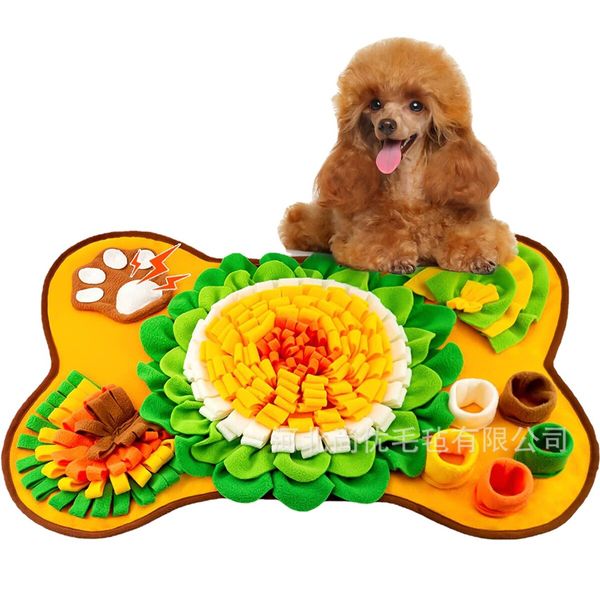 Snuffle Mat For Dogs,For Small And Medium Dogs,Interactive Sniff Mat Feeding Mat,Slow Feeder Sniffing Dog Treat Mat For Training And Stress Relief
