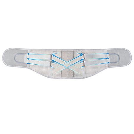 Back Support Belt for Women and Men, Lower Back Support for Herniated Disc, Removable Supports Belt,Suitable for Waist 80-95 CM