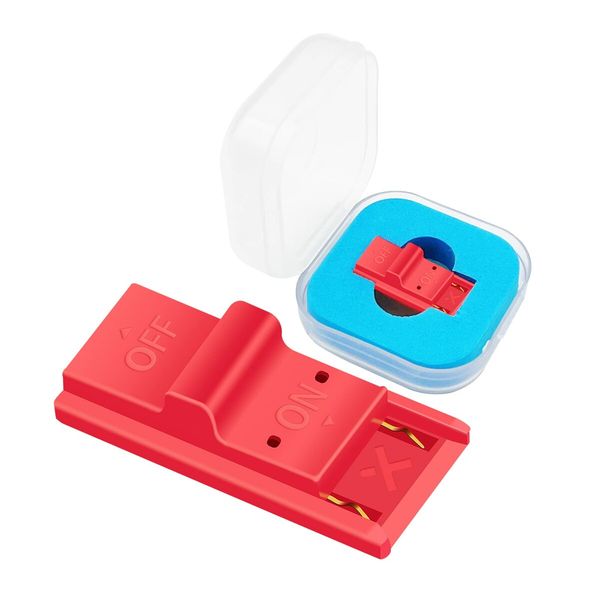 RCM Jig RCM Loader for NS Switch,RCM Clip Jig Short Circuit Tools for NS Switch Recovery Mode (Red)