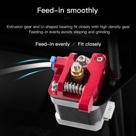 Aluminium Extruder Feeder Drive Kit Direct Upgrade Accessories for Creality Ender 3 Pro Ender 5 CR-10 3D Printer