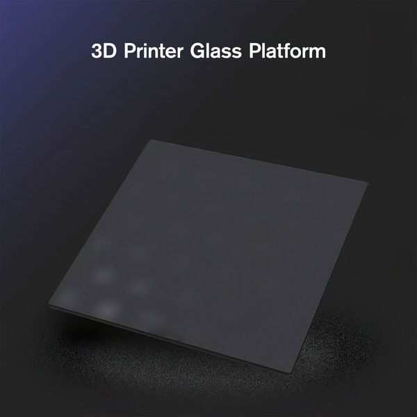 Ender 3 Heated Glass Bed Plate Build Surface 3D Printer Platform 235x235mm for Creality Ender 5 MK3 Ultrabase Hotbed