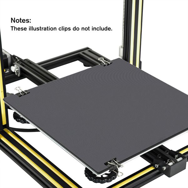 Ender 3 Heated Glass Bed Plate Build Surface 3D Printer Platform 235x235mm for Creality Ender 5 MK3 Ultrabase Hotbed