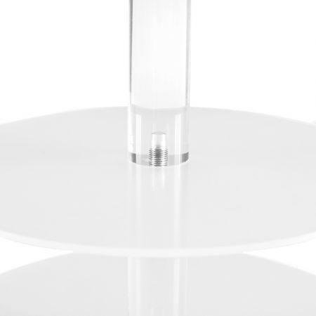 5-Star Chef Cake Stand 5 Tiers Acrylic Holder Display Round Clear Wedding Party