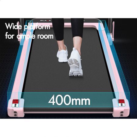 BLACK LORD Treadmill Electric Walking Pad Home Office Incline Foldable Pink