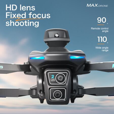 2.4G WIFI FPV 1080P dual axis gimbal high-definition camera, 13 minutes flight time, brushless foldable RC drone quadcopter RTF