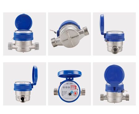 Water Meter Pulse Output Cold Water Flow Meter Garden Home smart water meter water saving residential irrigation system