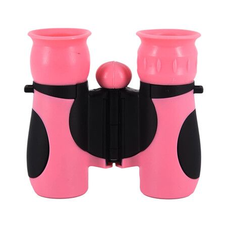 Binoculars 8×21 Binoculars for Kids Ages 4-10 Years Old, Binoculars for Bird Watching,Outdoor Hand-Held Viewing Telescope(Pink)