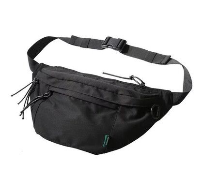 Theft Sling Bag Oxford Cloth Crossbody Bag for Men Anti-theft Shoulder Sling Multifunction Short Trip Messenger Chest Bags Color Black