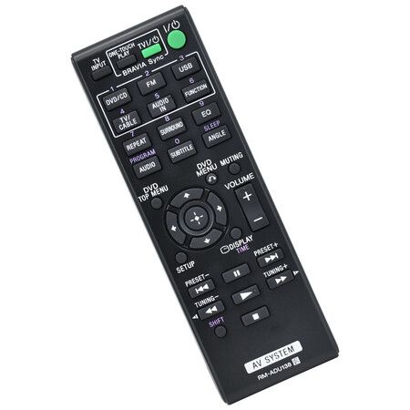 RM-ADU138 Replaced Remote fit for Sony DAV-TZ140 HBD-TZ140 DAV-TZ150 HBD-TZ145 DAV-TZ145 AV-RZ130 DAVTZ150 HBDTZ145 DAVTZ145 AVRZ130 DAVTZ140 HBDTZ140 Audio Vidio AV System RM-ADU101 DAV-TZ135