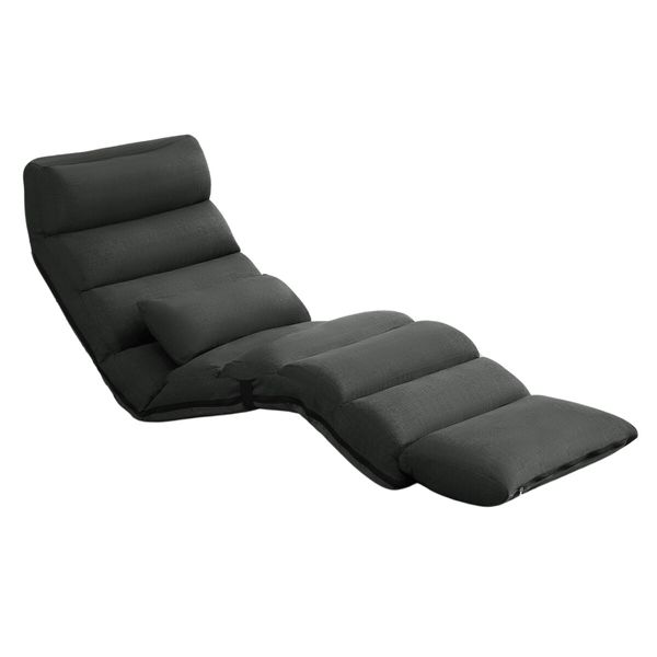 Floor Sofa Cushion Bed Couch Mattress Chair Lounge Mat Recliner Tatami Chaise Lounger Adjustable Ground Seat with Pillow