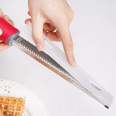 1 PCS Red  Classic Series Citrus Zester Stainless Steel Grater