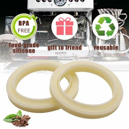 54mm Silicone Grouphead Gasket Ring Breville Espresso Machines Replacement Compatible 878 870 860 880 Sage 2PCS