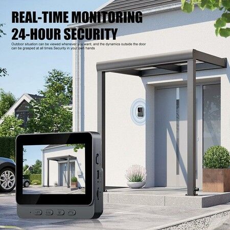 Ring Video Doorbell, 1080P HD Video Ring Camera Outdoor Wireless, 70 Degree Lens Angle Two Way Audio Night Vision Doorbell Camera