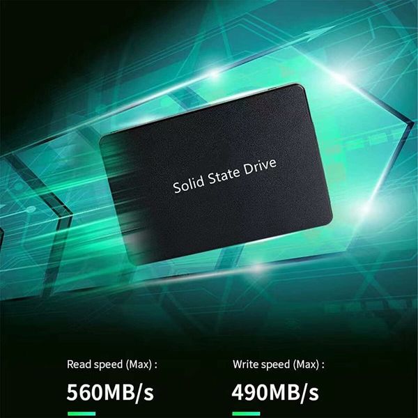 SSD 256G Internal Solid State Hard Drive Solid State Drive 3D NAND Flash SLC 2.5 Inch SATAIII up to 560MB/s for Laptop Tablet Desktop PC