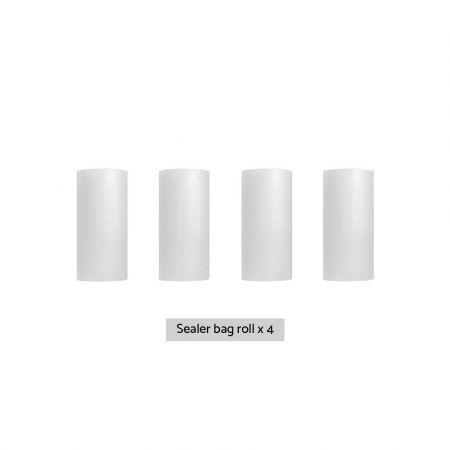 4 Rolls Food Vacuum Sealer Bags Storage Saver Heat Sealing Bag Pack 15CMX6M
