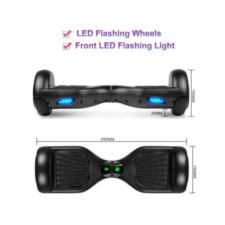 Funado Smart-S RG1 Hoverboard Black