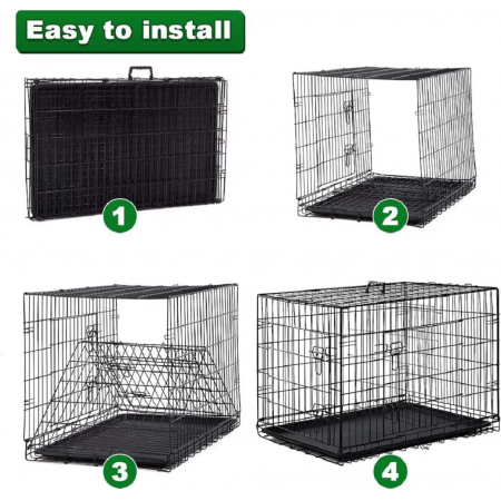 Floofi Dog Cage 24" FI-PC-126-XD