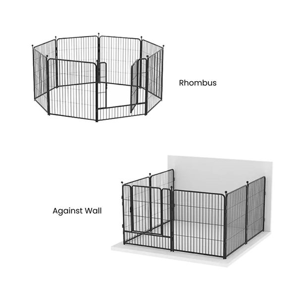 Floofi Dog Playpen 24" (Thick Model) FI-PP-105-XD