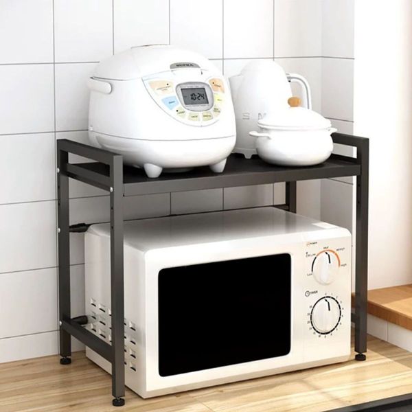 GOMINIMO Microwave Oven Rack 2 Tier