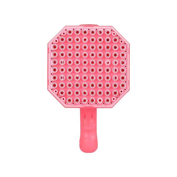 GOMINIMO 132 Holes Rechargeable Bubbles Machine Gun for Kids (Pink) GO-BMG-102-KBT