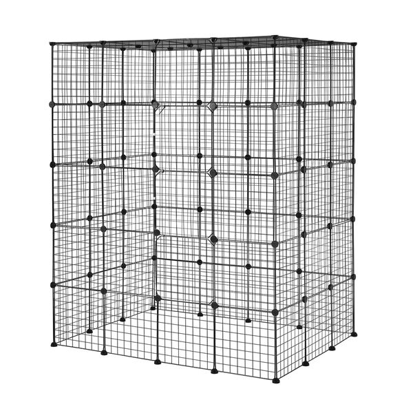 XL Cat Enclosure Cage House Metal DIY Rabbit Bunny Hutch Crate Ferret Kitten Kennel Fence Playpen Barrier Pen Habitat