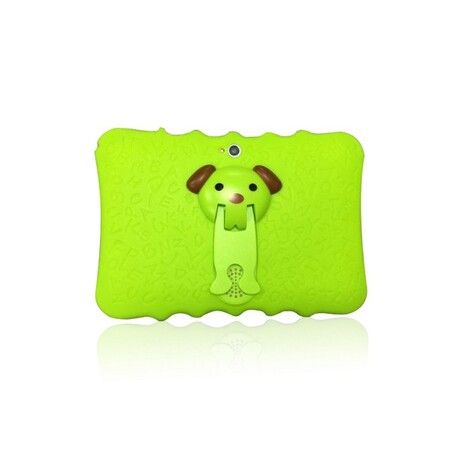 7 Tablet Computer for Kids 2+16G Android Tablet Front Rear Camera Tablet Kids Early Education Learning Machine Parent-Child Gift, Green