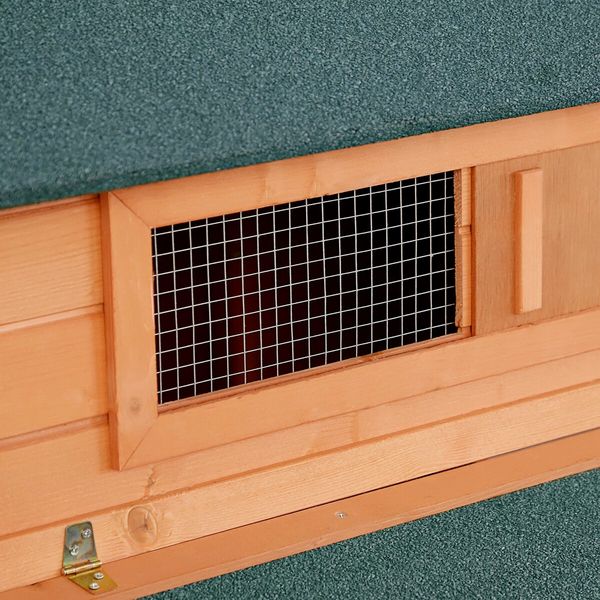 XXL Chicken Run Coop Wooden Hen Cage House Chook Pen Rabbit Hutch Fence Nesting Boxes Ramp 342x160x151cm