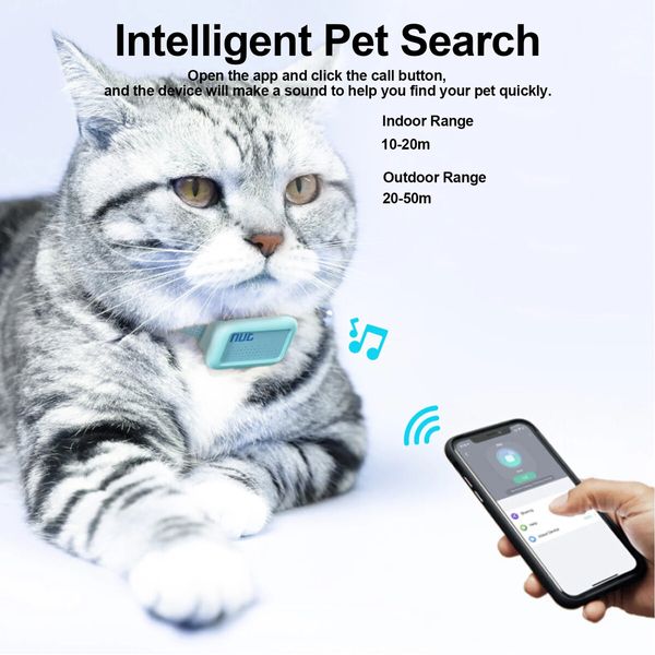 Pet GPS Tracker Dog GPS Tracker For Dogs And Cats Pet Activity Monitor Wearable Locator Cover Pet Mini Anti Lost Alarm