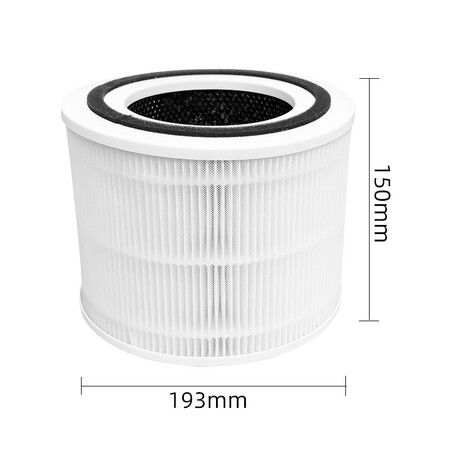 LEVOIT Core 300 Air Purifier Replacement Filter, 3 In 1 Filter, Efficiency Activated Carbon, Core300 RF, 1 Pack, White