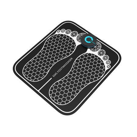 Electric Foot Massager,Improve Circulation, Muscle Relaxation, Portable Mat USB Rechargeable