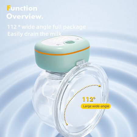 Hands-Free Breast Pump, 9 Levels, 3 Modes, Electric Breast Pump with 1500mAh Battery, Leak-Proof Design, Low Noise, Portable Electric Pump Smart Display