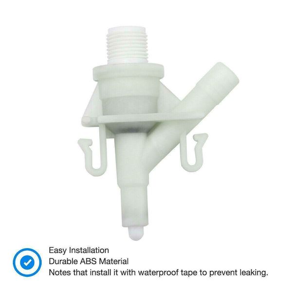 Upgraded RV Water Valve Replacement Kit for Pedal, Flush Toilets, Compatible with Sealand Dometic 300, 301, 310, 311, 320, 321 ,385311641, Hardware Included