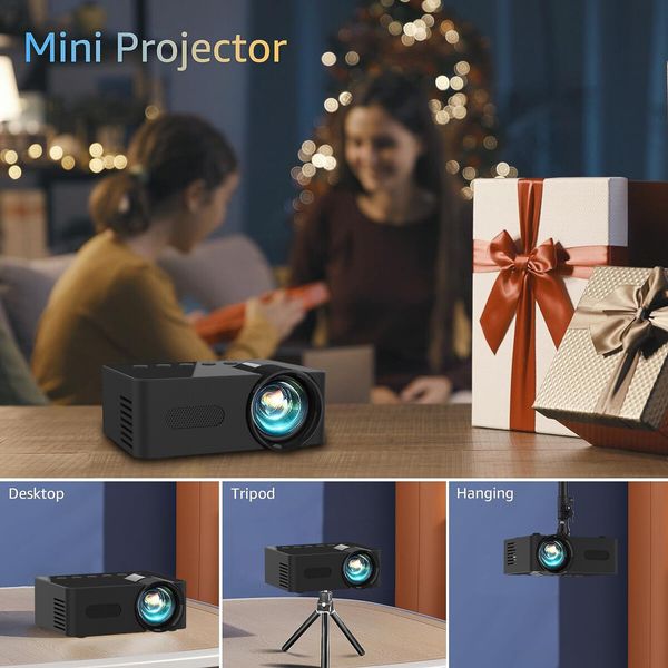 YT100 Home Miniature Portable Mini Projector Hd Home Wireless Small Mobile Phone Projection