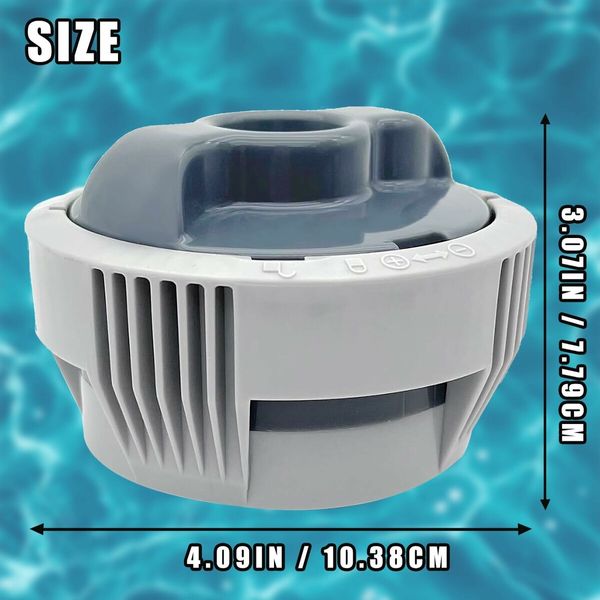 P05345 P03821 Chemical Pool Chlorine Dispenser Replacement for Coleman Saluspa Lay Z Spa Chemical Dispenser, for Hot Tub Spas Chemical Chlorine Dispenser System