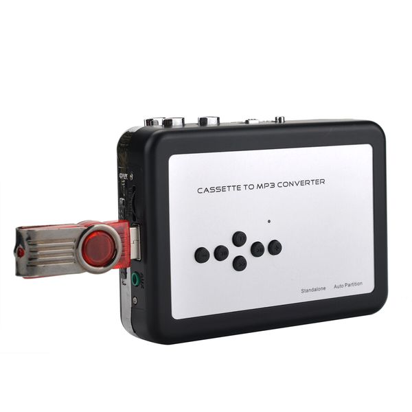 Cassette Tape Player Record to MP3 Digital Converter,USB Cassette Capture,Save to USB Flash Drive Directly,Personal Walkman