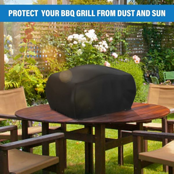 Cover for Ninja Woodfire Outdoor Grill, Waterproof Grill Cover for Ninja Smoker OG701 OG751 OO101 Series, Upgraded 500D Oxford Water Resistant Woodfire Grill Cover